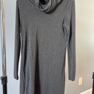 Lou & Grey Charcoal Long Sleeve Dress